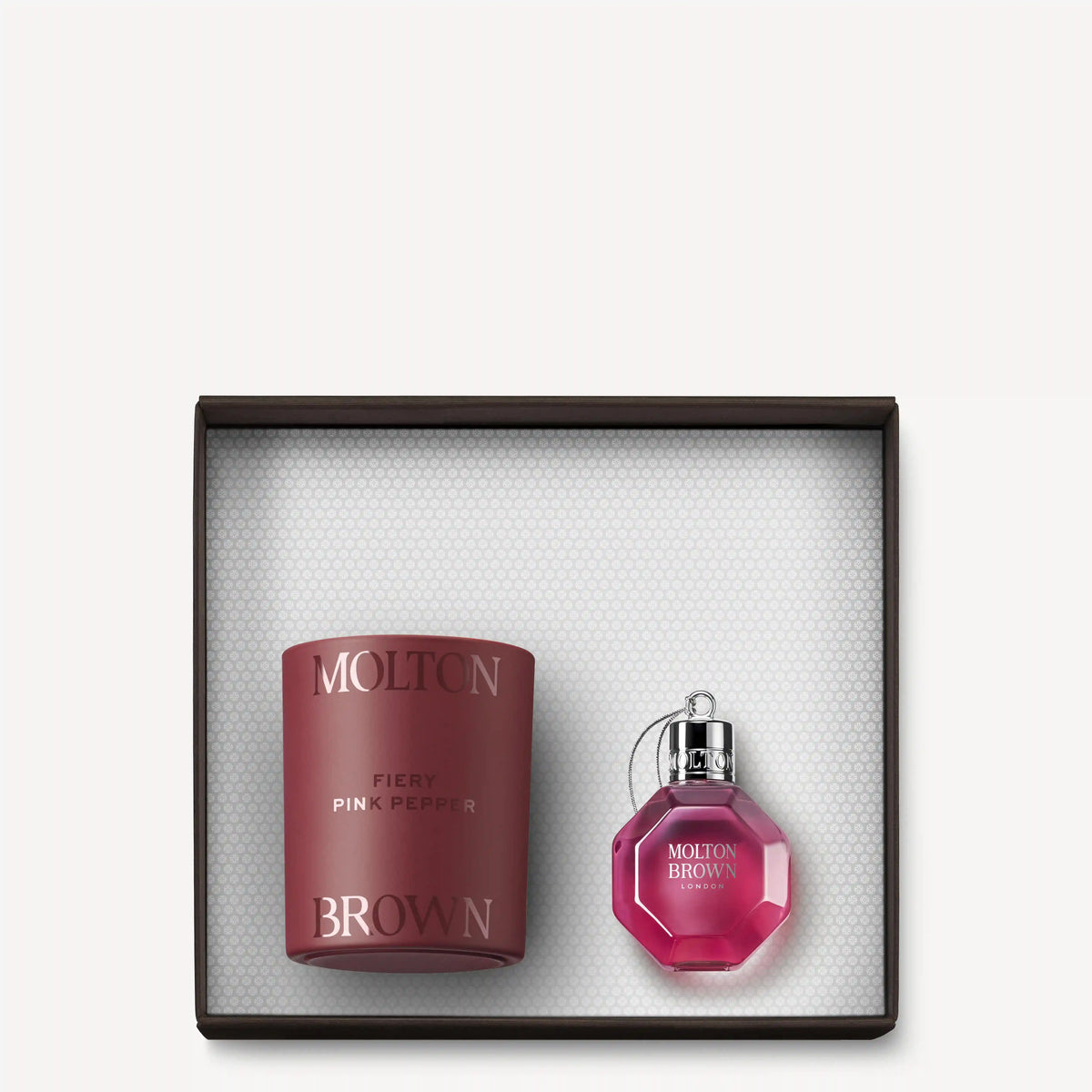 Fiery Pink Pepper Home & Bauble Duo