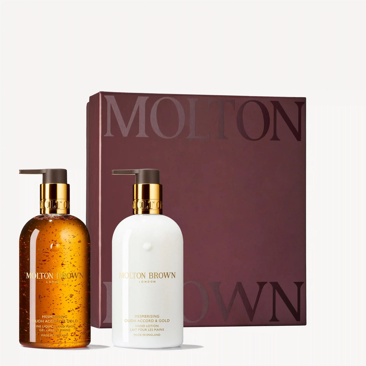 Mesmerising Oudh Accord & Gold Hand Wash & Lotion Set