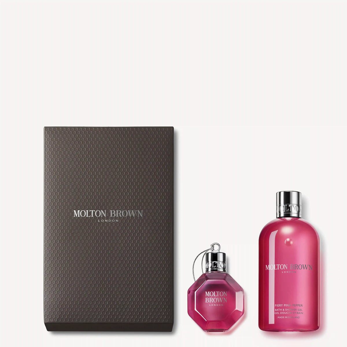 Fiery Pink Pepper Body & Festive Bauble Duo